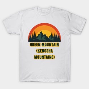 Green Mountain (Kenosha Mountains) T-Shirt